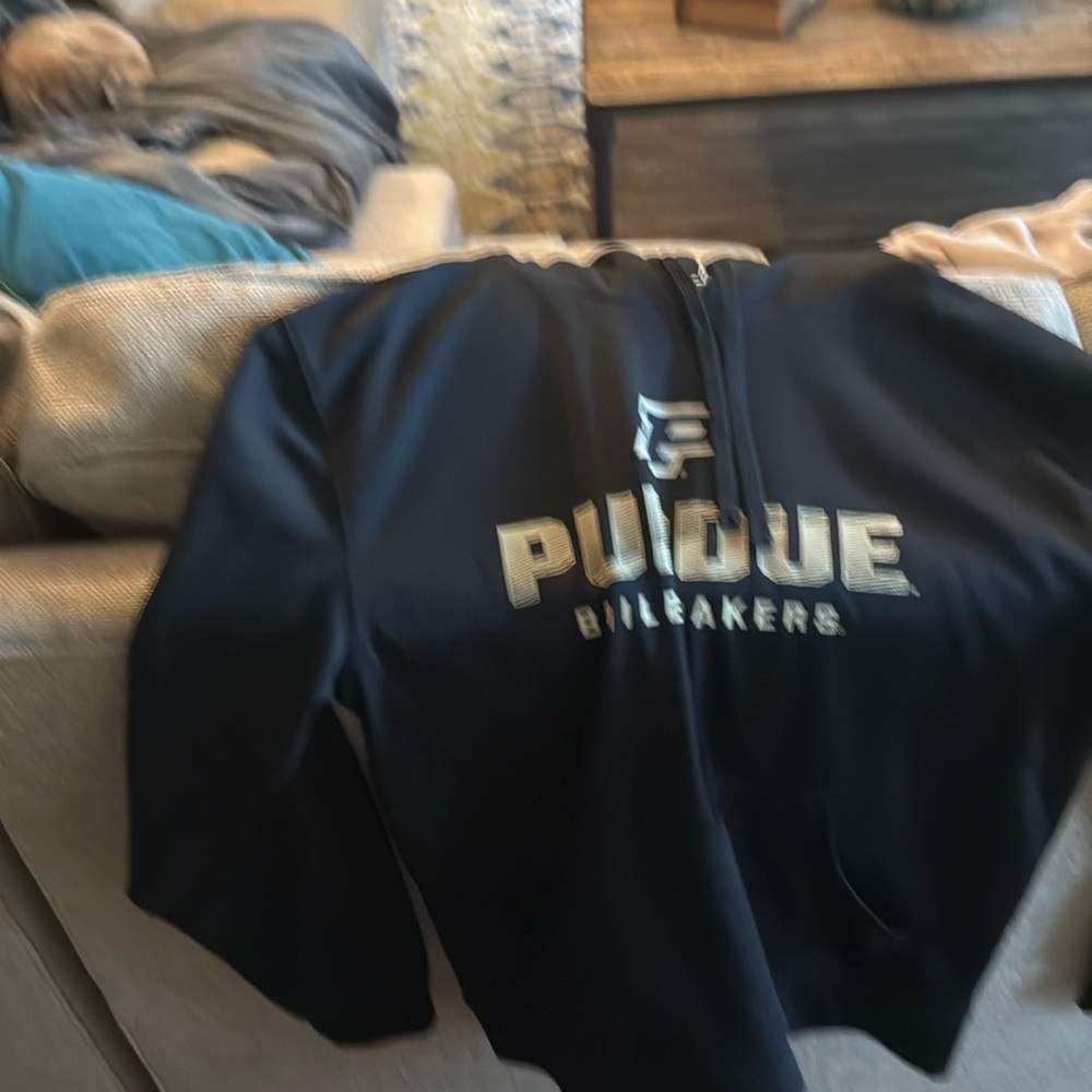Purdue like new hooded sweatshirt